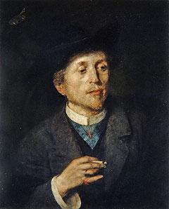 Anton Azbe Self portrait, date unknown, National Gallery of Slovenia. China oil painting art